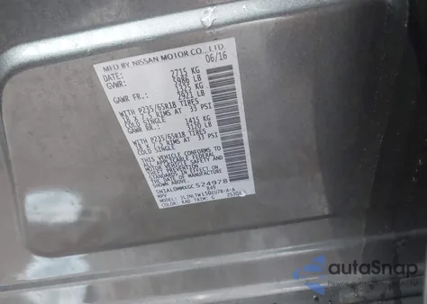 2016 Infiniti Qx60 z USA, uszkodzony, nr VIN 5N1AL0MMXGC524978